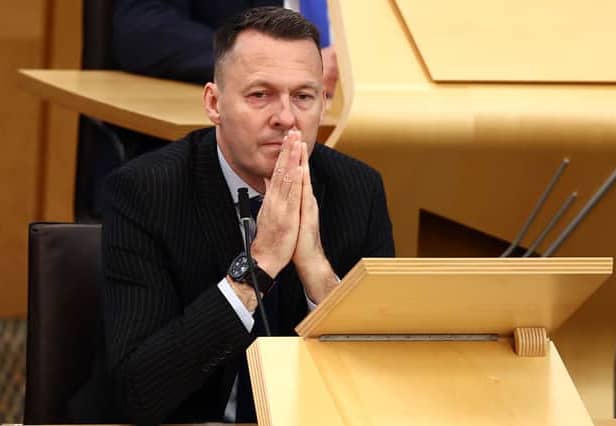 Scottish Conservative leader Russell Findlay