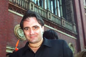 Comedian Tony Slattery, pictured here in 2000, has died at the age of 65.