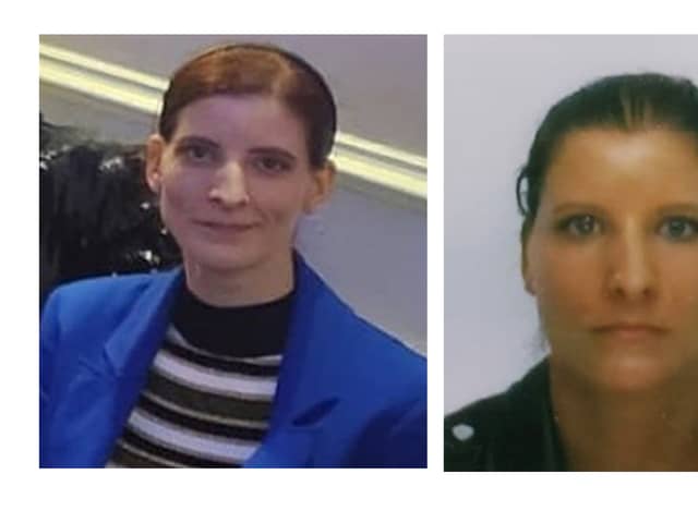 Police are searching for missing sisters (left to right) Eliza and Henrietta Huszti