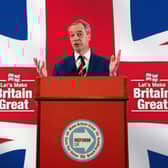 Nigel Farage's Reform UK party has been challenging Labour and the Conservatives for top spot in recent polls (Picture: Carl Court)