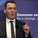 Scottish Conservative leader Russell Findlay has warned voting for Reform UK will benefit the SNP (Picture: Jeff J Mitchell)