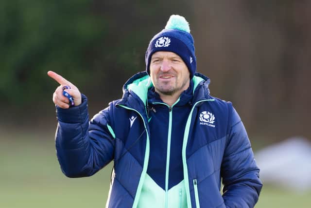 Scotland head coach Gregor Townsend names his Six Nations squad on Wednesday. (Photo by Ross Parker / SNS Group)