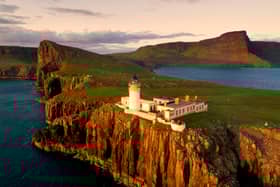 Neist Point Lighthouse on Skye