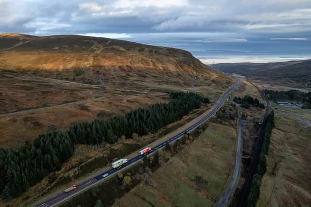The A9 in Glen Garry