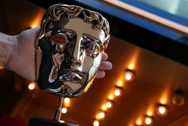 The BAFTA trophy - the most sought-after prize in British filmmaking.