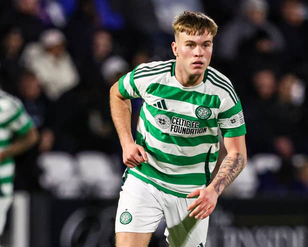 Celtic's teenager star Daniel Cummings has been linked to TEN clubs. Cr: SNS Group.