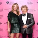Penny Lancaster and Sir Rod Stewart who have become the newest celebrity ambassadors for the King's charity The King's Foundation. Picture: Ian West/PA Wire 
