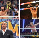 Four of the favourites to win this year's WWE Royal Rumble.