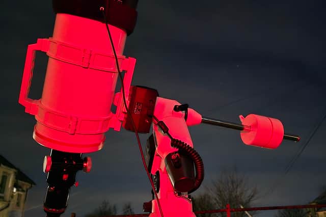Stephen McAllister's telescope