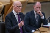 John Swinney and health secretary Neil Gray