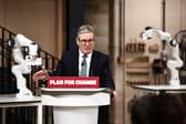In a speech at University College London this week, Keir Starmer set out his plan to us AI to drive economic growth and improve public services (Picture: Henry Nicholls/WPA pool)