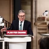 In a speech at University College London this week, Keir Starmer set out his plan to us AI to drive economic growth and improve public services (Picture: Henry Nicholls/WPA pool)