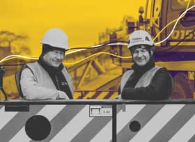 Eddie Wighton (left) and Mike Pratt (right) of Invertay Homes  