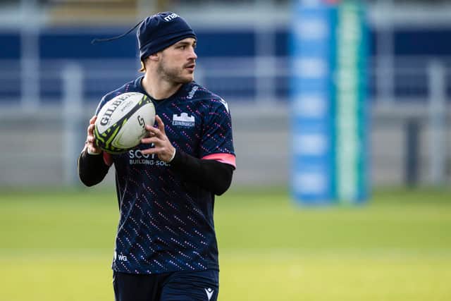 Wes Goosen is enjoying life at Edinburgh Rugby.