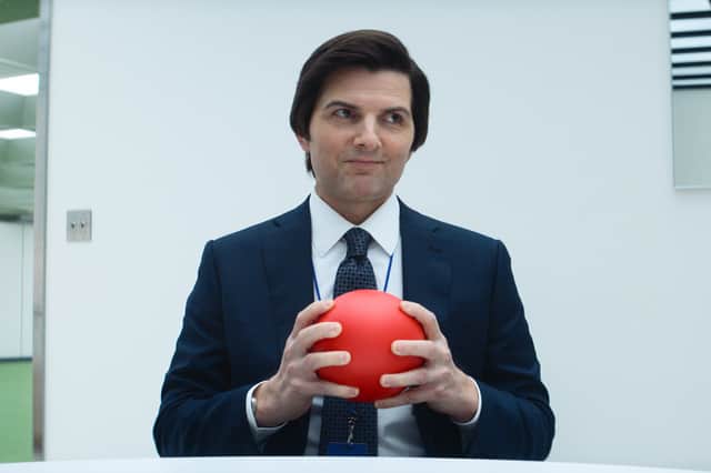 Adam Scott in Severance season two.
