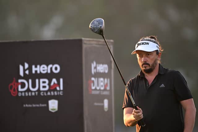 Mike Lorenzo-Vera pictured during day one of the Hero Dubai Desert Classic at Emirates Golf Club
