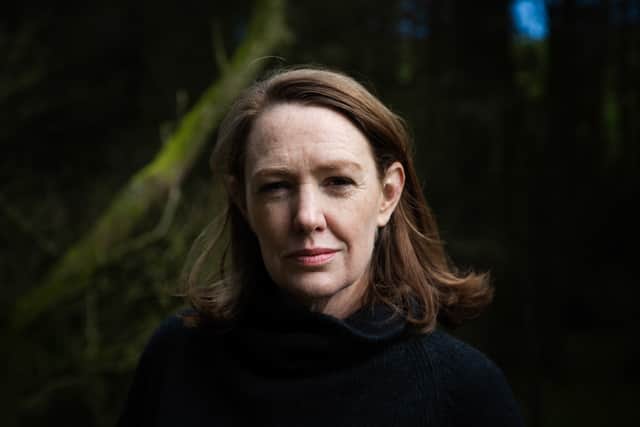 Author Paula Hawkins, whose latest thriller is set in Scotland.