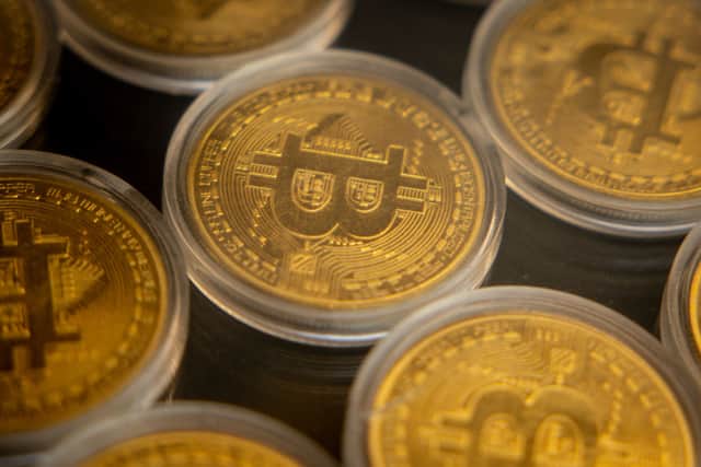 Bitcoin soared to a record high price in the wake of Donald Trump's election victory. Picture: Chris McGrath/Getty