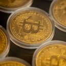 Bitcoin soared to a record high price in the wake of Donald Trump's election victory. Picture: Chris McGrath/Getty