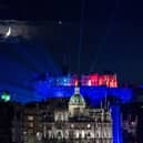 The waxing Moon and Venus above Edinburgh Castle earlier this month