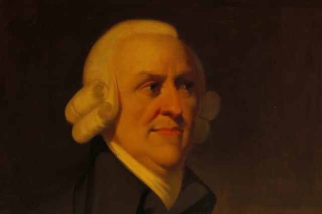 The famous 18th-century Scottish economist Adam Smith would not be a fan of Donald Trump's theories about tariffs (Picture: Fine Art Images)