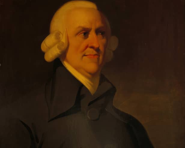 The famous 18th-century Scottish economist Adam Smith would not be a fan of Donald Trump's theories about tariffs (Picture: Fine Art Images)