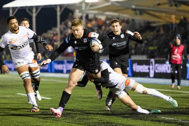 Kyle Steyn's knee injury is not as bad as first feared.