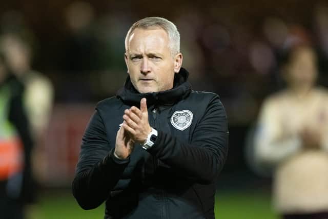 Hearts head coach Neil Critchley.