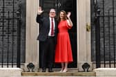 Keir and Victoria Starmer on the steps of 10 Downing Street the day after July's general election. How times have changed (Picture: Leon Neal)