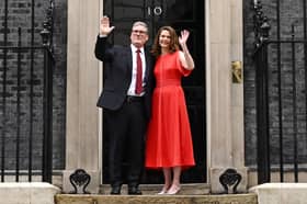 Keir and Victoria Starmer on the steps of 10 Downing Street the day after July's general election. How times have changed (Picture: Leon Neal)