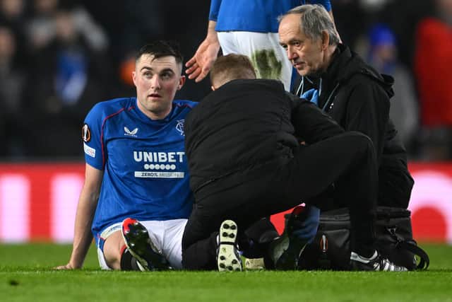 John Souttar is one of a clutch of Rangers defenders who have suffered injury issues.