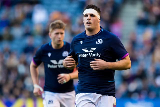 Marshall Sykes won his first, and so far only, Scotland cap against Tonga during the Autumn Nations Series in 2021.