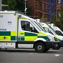 An ambulance attended the incident