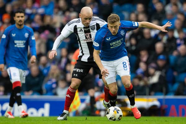 Recently dropped Rangers midfielder Connor Barron was restored to the starting line-up for the 5-0 win over Fraserburgh. (Photo by Alan Harvey / SNS Group)
