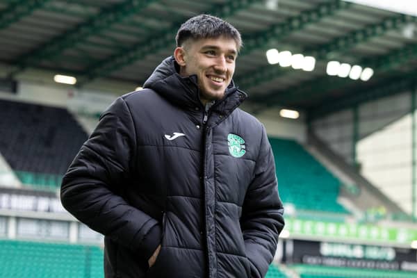 Kieron Bowie made his return for a four month injury lay off in Saturday's 3-0 Scottish Cup win over Clydebank. Cr: SNS Group.
