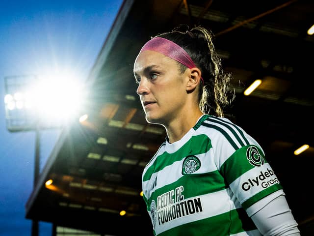 Celtic defender Caitlin Hayes is set to depart to SWPL champions this month. Cr: SNS Group.