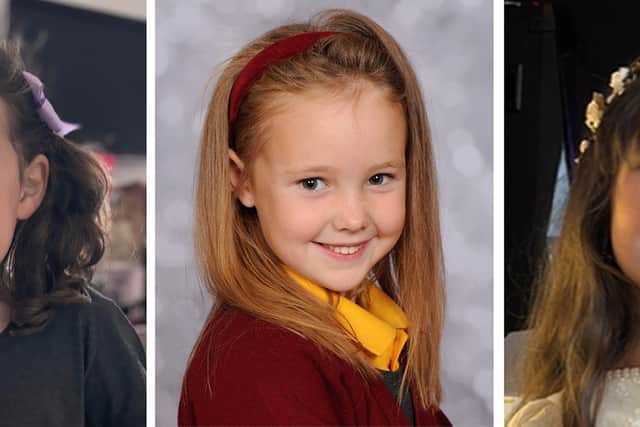 (Left to right) Bebe King, Elsie Dot Stancombe and Alice da Silva Aguiar. Axel Rudakubana, 18, has pled guilty to murdering the three girls in a knife attack at a Southport dance class. Picture: Merseyside Police/PA Wire