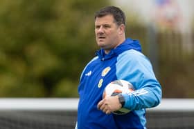 The Scottish FA have confirmed Michael McArdle will take interim charge of the women's national team. Cr: SNS Group.
