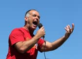 Tommy Sheridan, pictured at a rally in 2013