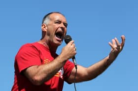 Tommy Sheridan, pictured at a rally in 2013