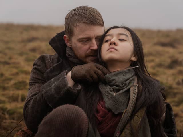 Jack Lowden and Koki star in the 18th century samurai survival thriller Tornado, which will open the Glasgow Film Festival this year.