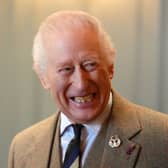 King Charles III during a visit to the Gordon Highlanders Museum, in Aberdeen, to view recent renovations. Picture: Andrew Milligan/PA Wire