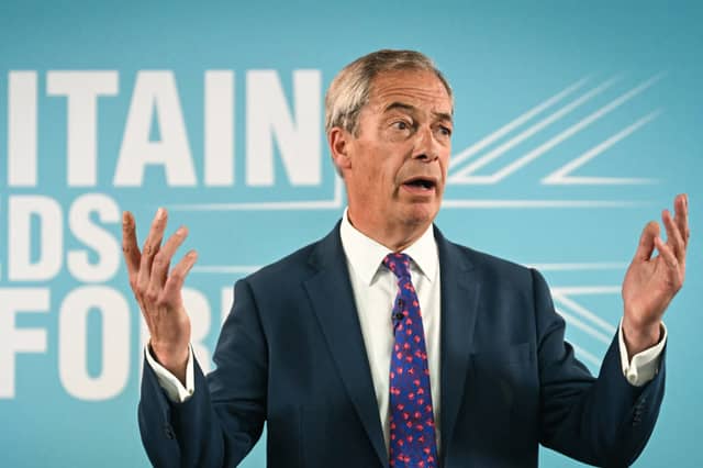 Nigel Farage was the most popular choice for Prime Minister among Scottish voters in one recent poll (Picture: Justin Tallis)