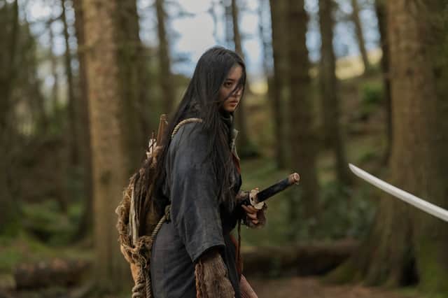 Japanese star Koki plays the lead role in Tornado, a new samurai survival thriller made on the outskirts of Edinburgh, which will open the Glasgow Film Festival.