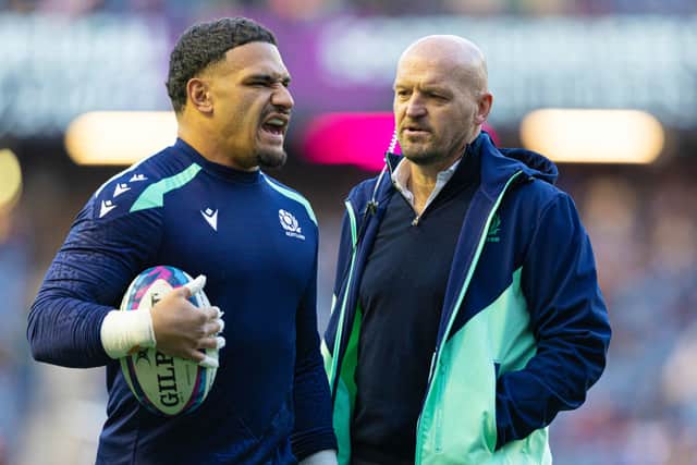 Scotland head coach Gregor Townsend will have to do without his captain Sione Tuipulotu.