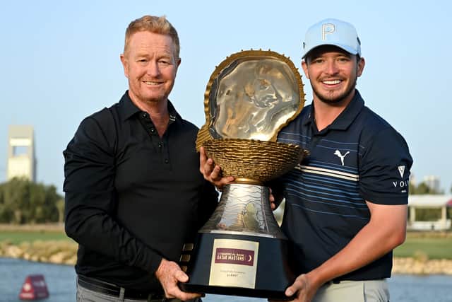 Jamie Gough helped Ewen Ferguson land his DP World Tour breakthrough win in the Commercial Bank Qatar Masters at Doha Golf Club just under three years ago and has watched the Scot add two more titles 