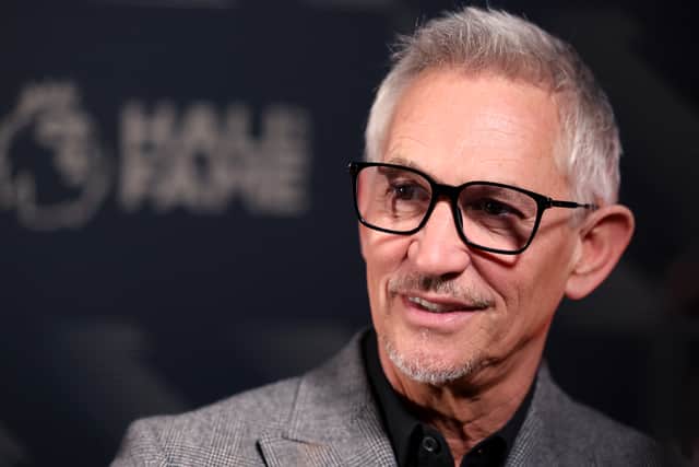 Gary Lineker looks on during the Premier League Hall of Fame 2024 Inductions event in London. Picture: Tom Dulat/Getty Images for Premier League