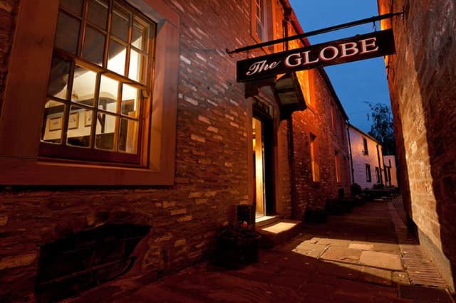 The Globe Inn, one of Burns' old Dumfries haunts. The inn is now heavily involved in strengthening the town's profile as a destination for Burns' fans.