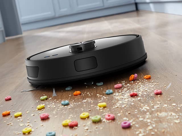 The Ultenic T10 Lite is designed to slip under furniture more easily