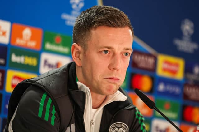 Celtic captain Callum McGregor does not want the team to be 'nearly men'.